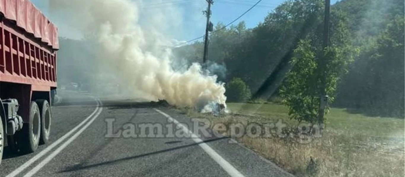 Μεγάλη πυρκαγιά στη Μακρακώμη - Απειλούνται σπίτια (φωτο)